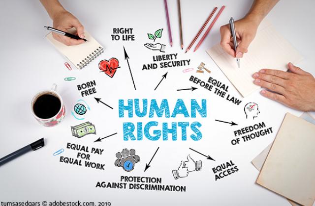 Every human has rights.